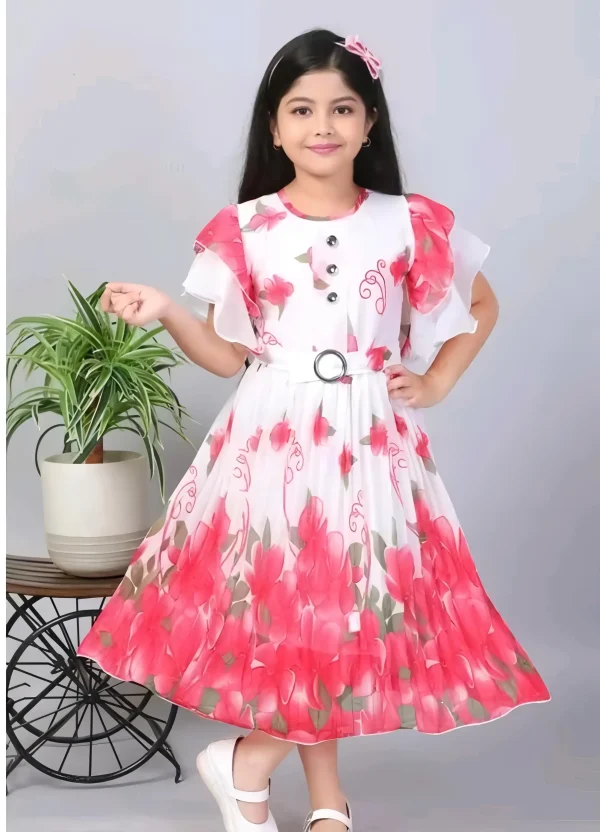 Baby girl dress / kids frock/pink
