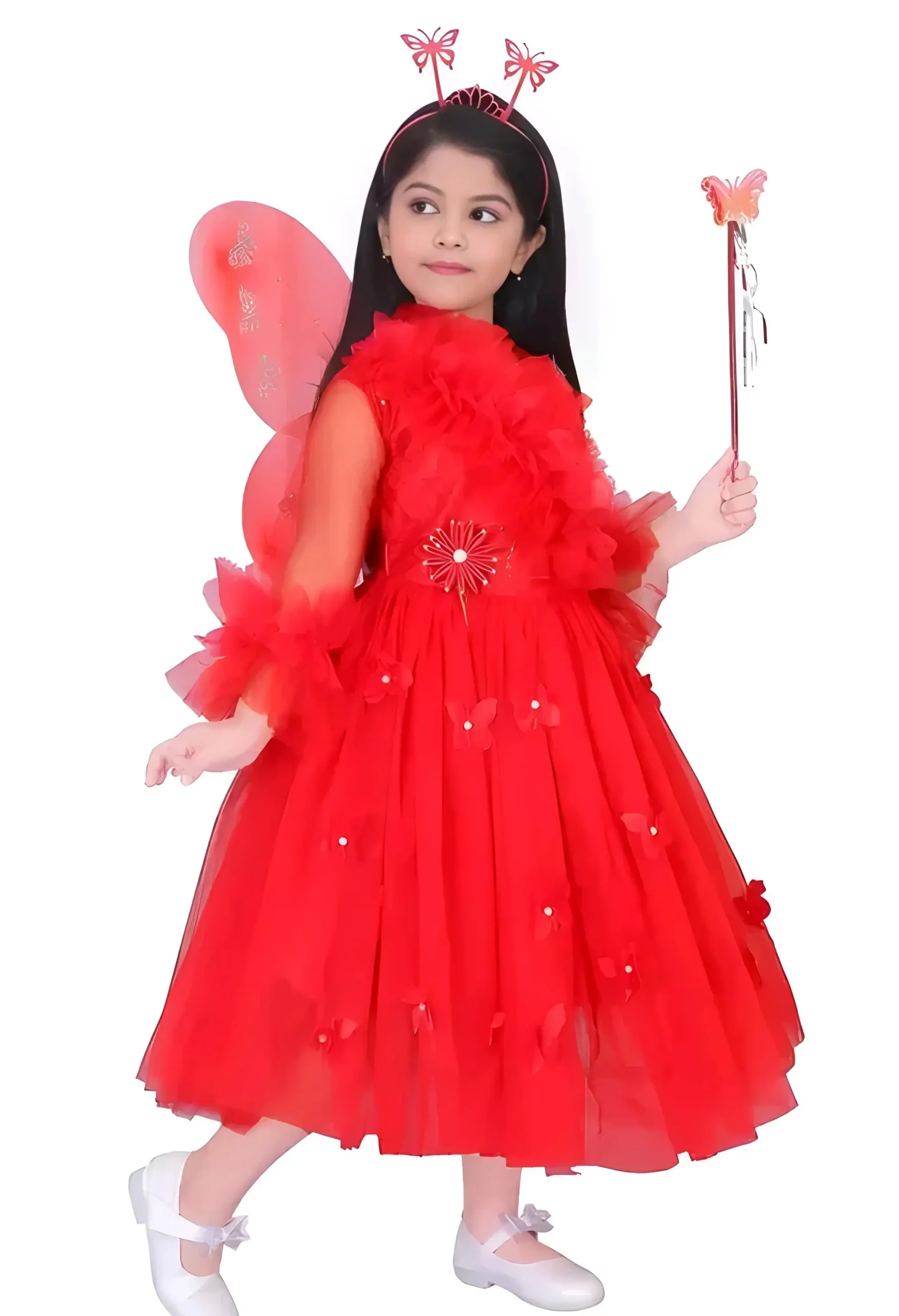 Princess frock/color red