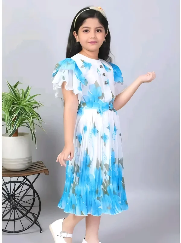 Girls frock/baby dress/color blue