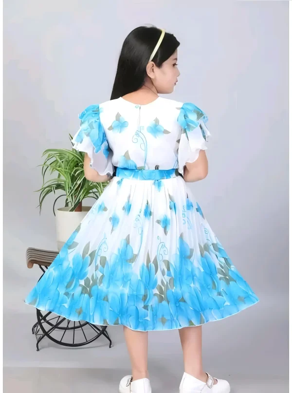 Girls frock/baby dress/color blue