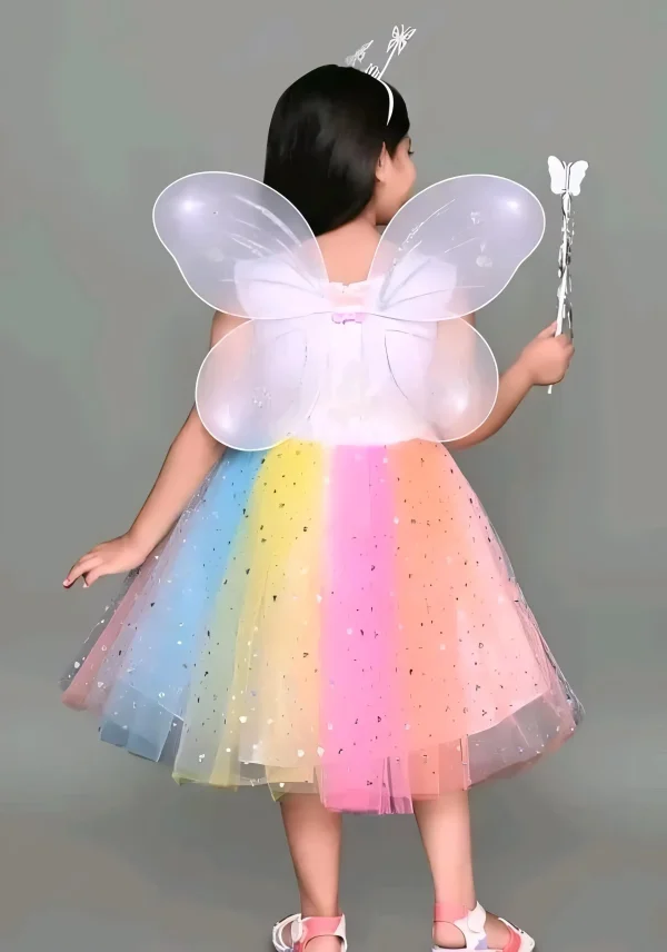Pari frock/net frock