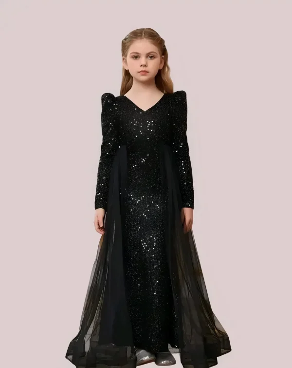 Girls mermaid dress - Image 4