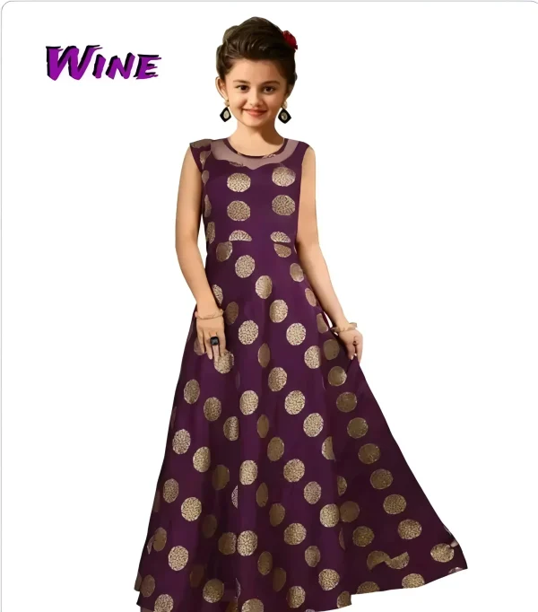 Girls ethnic gown