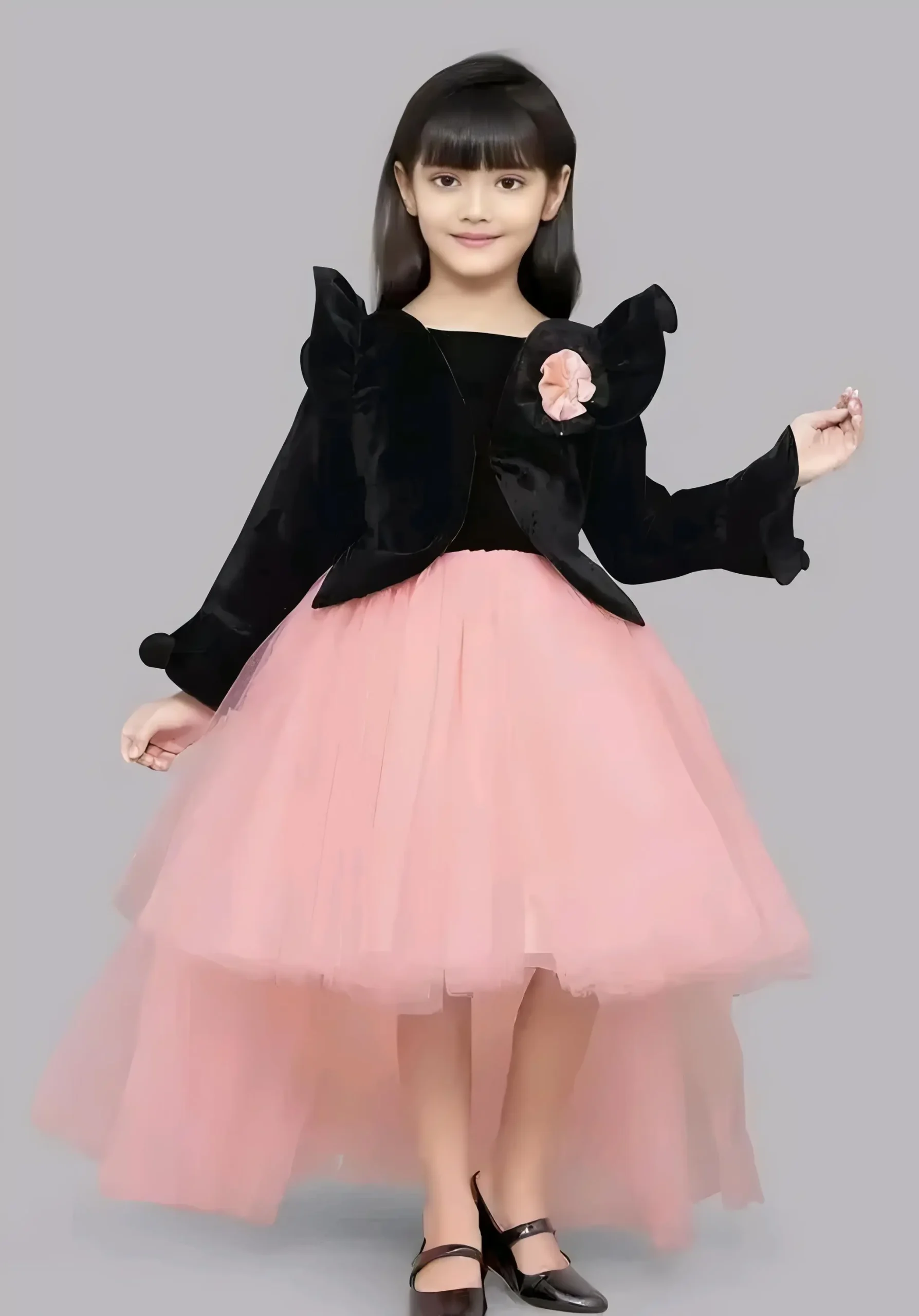 long gown for girls - Multi-color, 4-5 Years