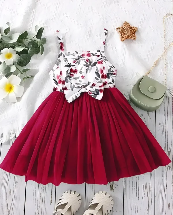 Light weight and adorable frock/net fabric