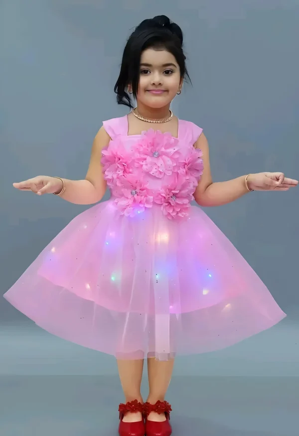 Party type light wali frock