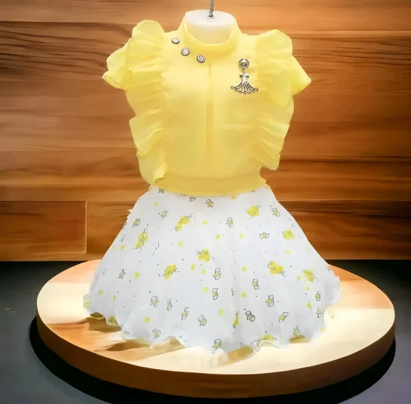 Funky girl dress/stylish top&skirt