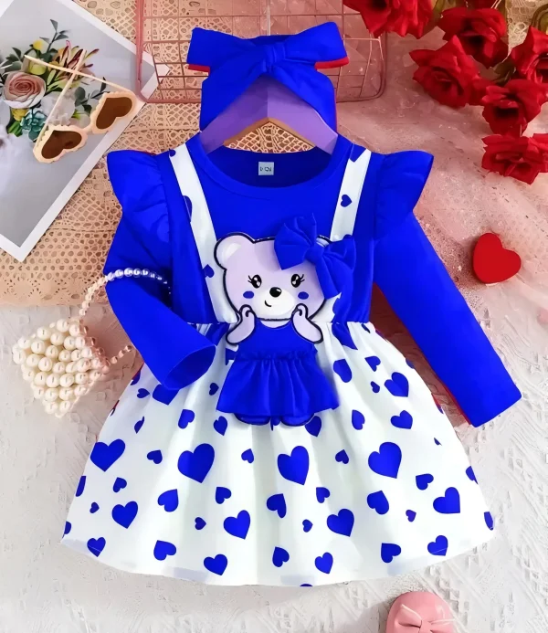 Long sleeves /bow tie dress