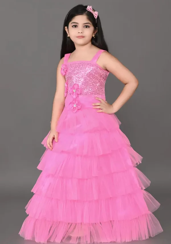 Long party wear gown