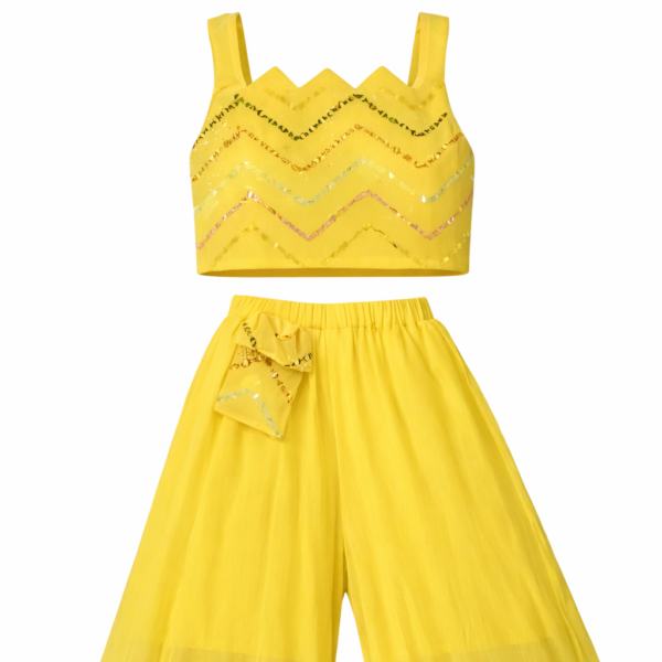 Fancy sharara set for baby girl