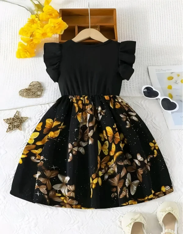 Stylish printed frock
