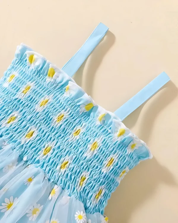 Baby girl frock flower print dress