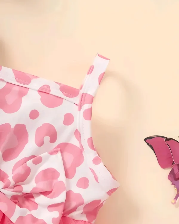 Fancy &stylish baby girl frock/color pink - Image 3