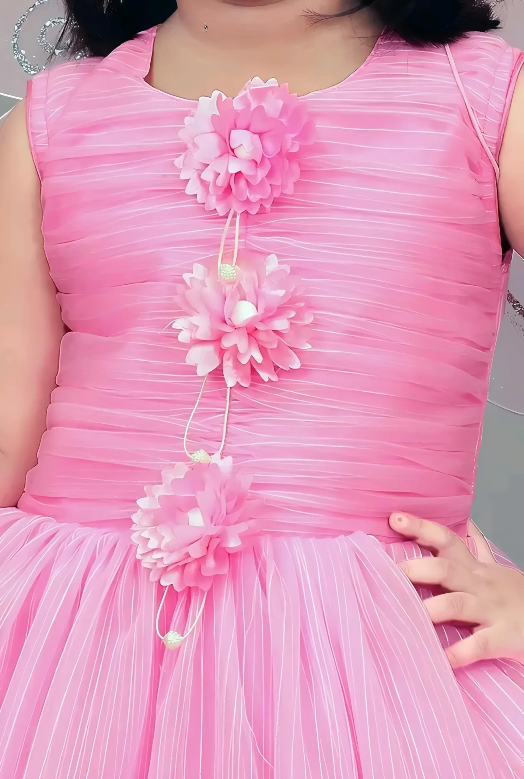 Party wear dress for kids/pari dress