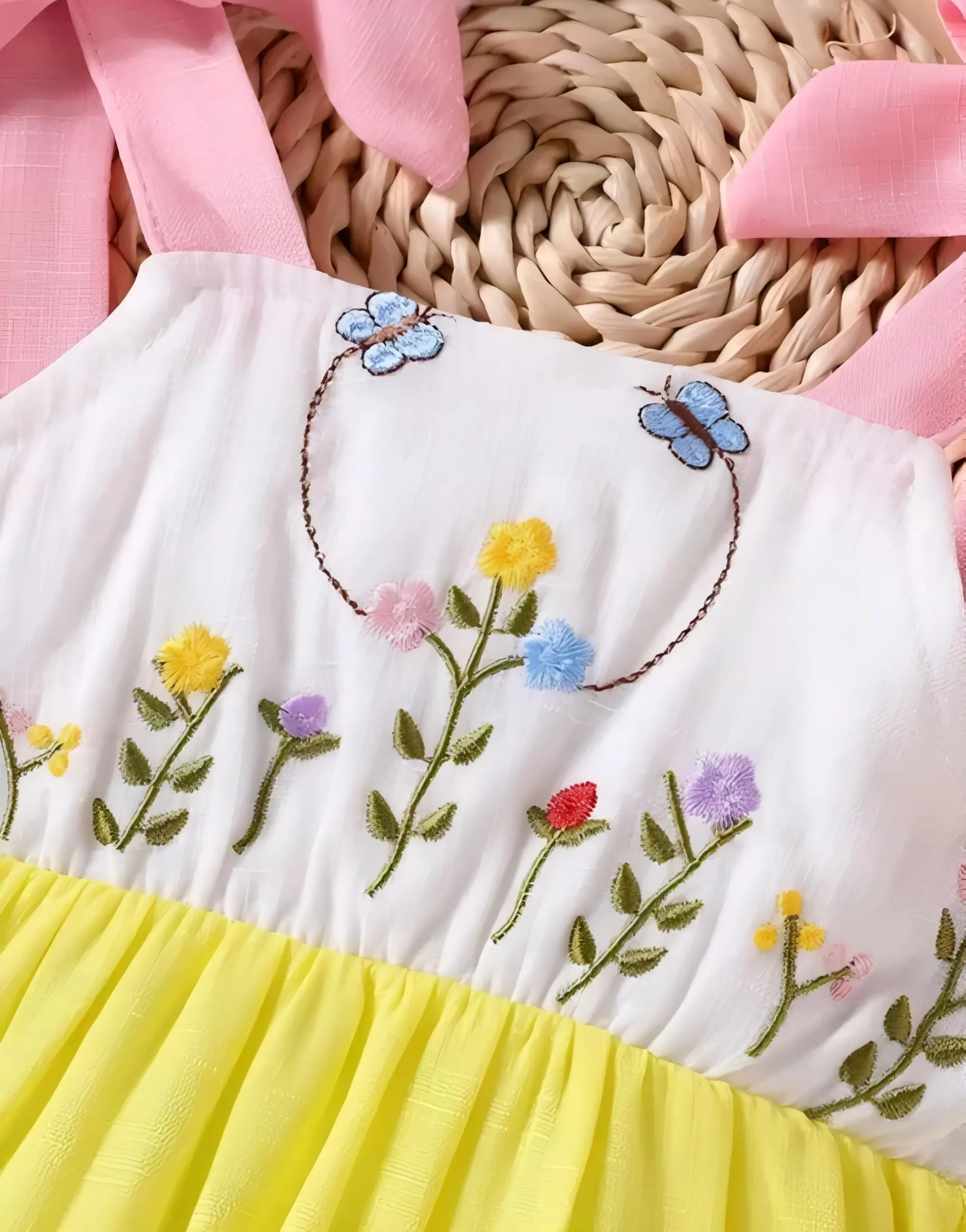 Kids frock/fabric cotton