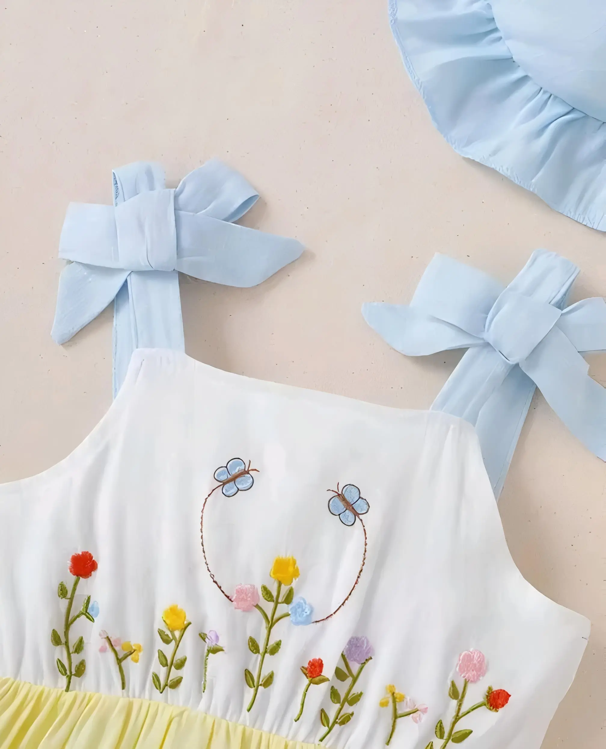 Kids daily wear baby frock cotton fabric