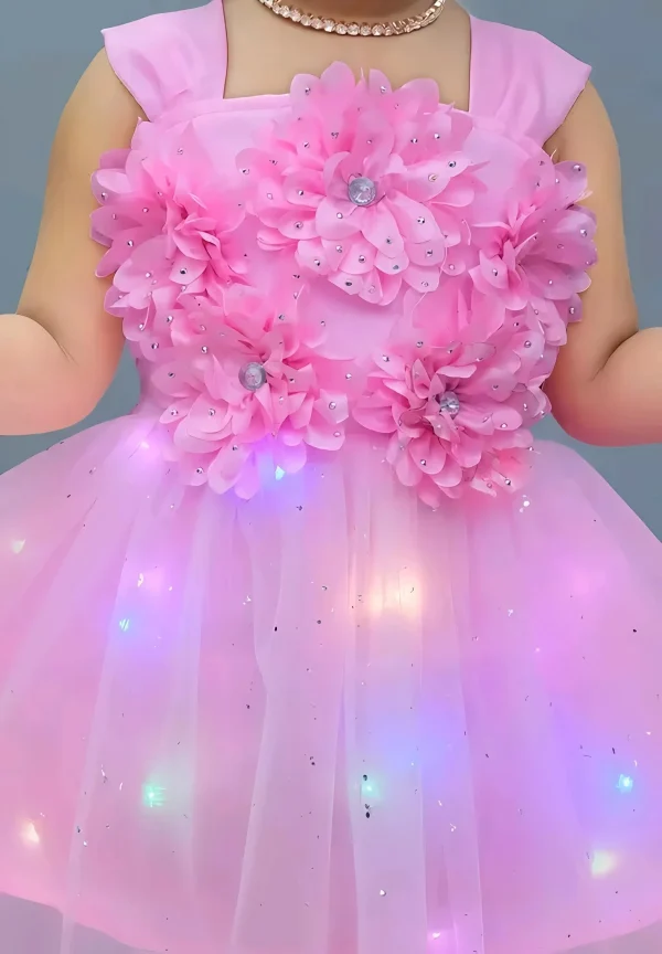 Party type light wali frock - Image 2