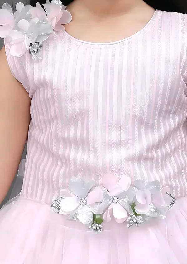 Princess frock/pari frock/color pink - Image 4