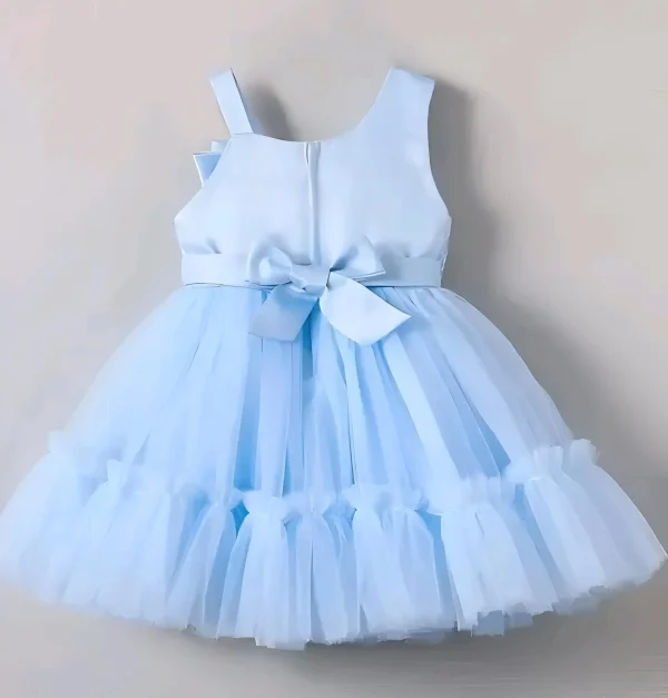 Girls princess frock/sleevless/net fabric - Image 2