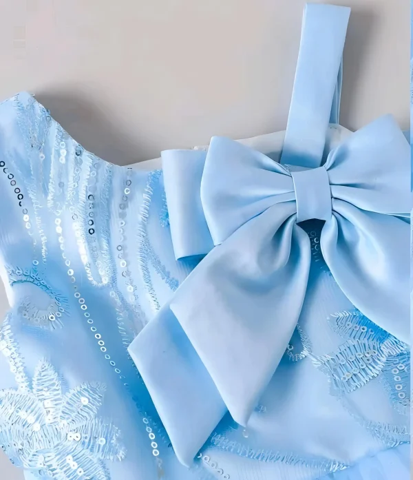 Girls princess frock/sleevless/net fabric - Image 3