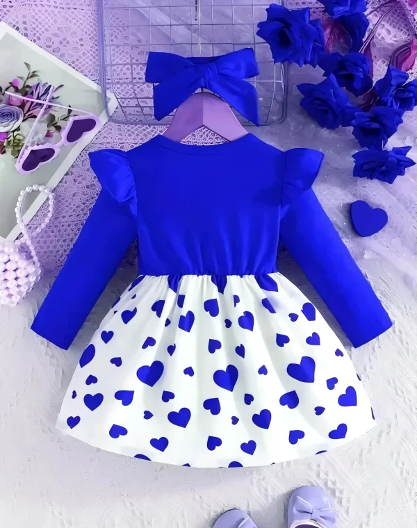 Long sleeves /bow tie dress - Image 2