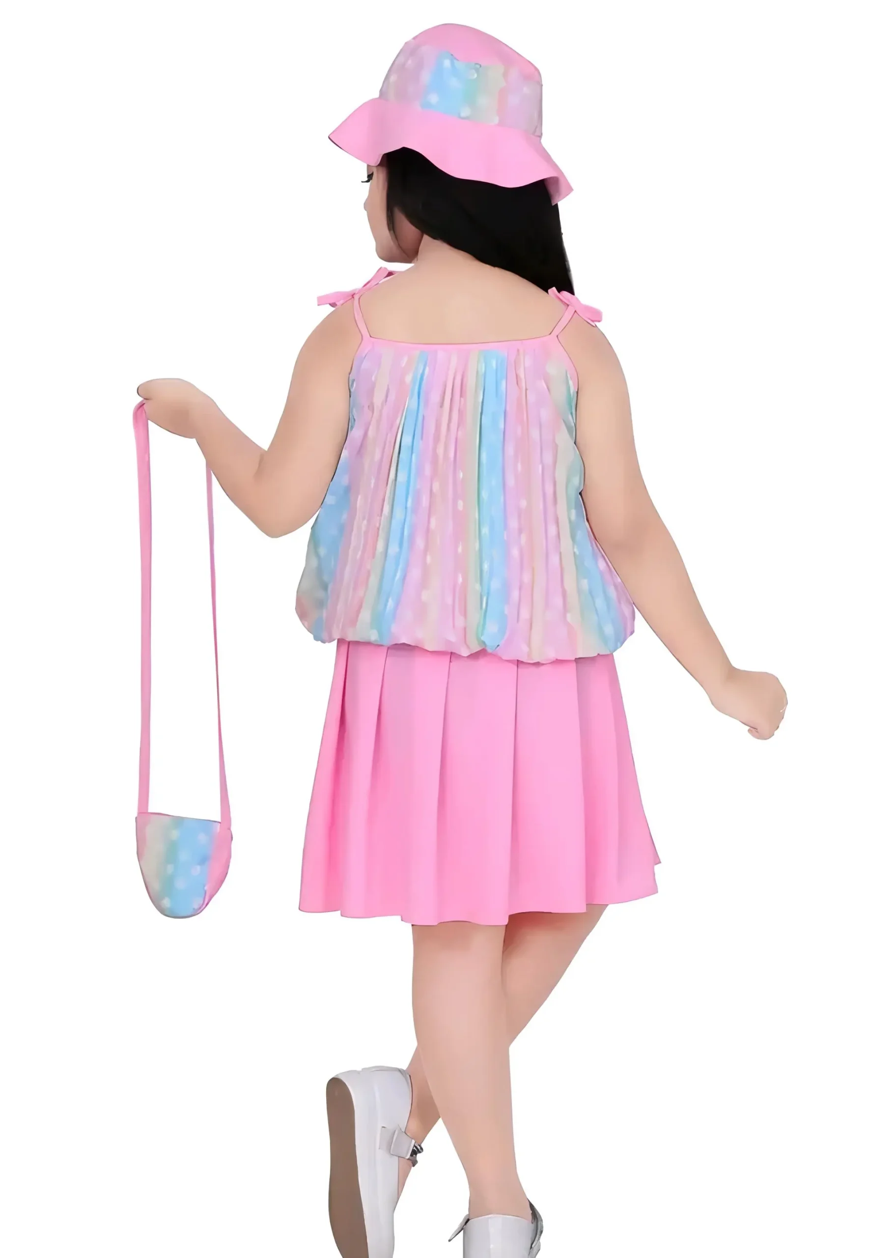 Girls skirt and top