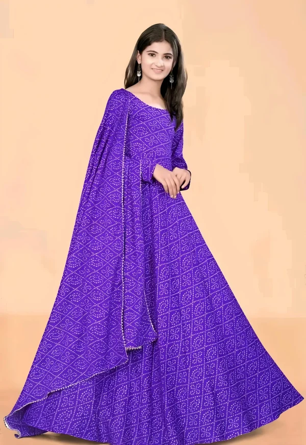 Traditional girl suit and duppata - Image 2