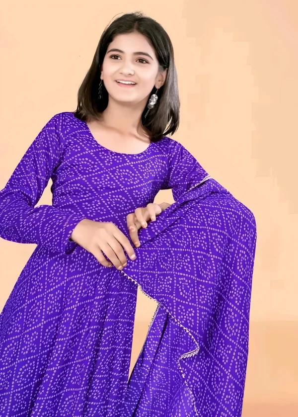Traditional girl suit and duppata - Image 4