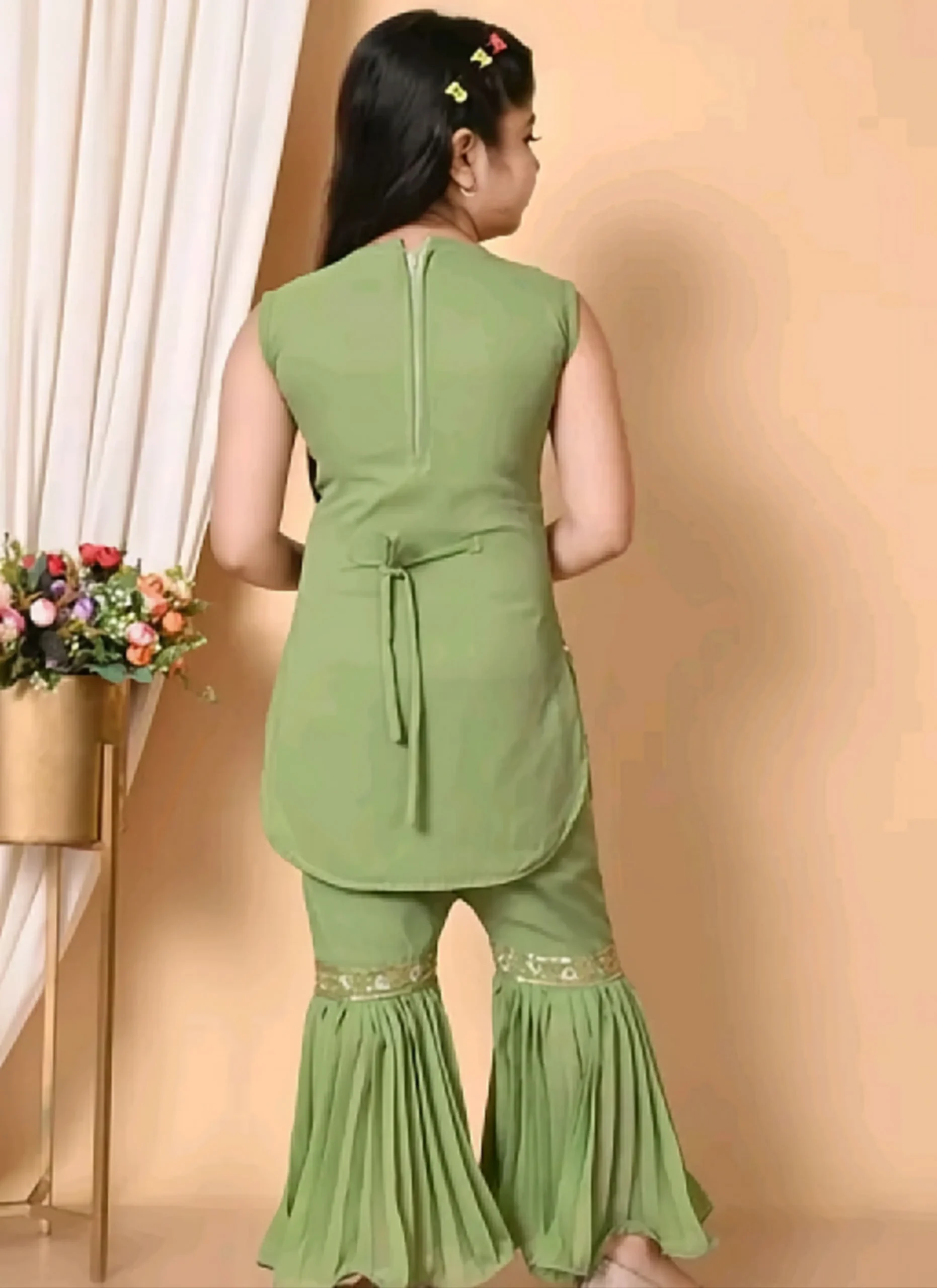 New kurti sharara set