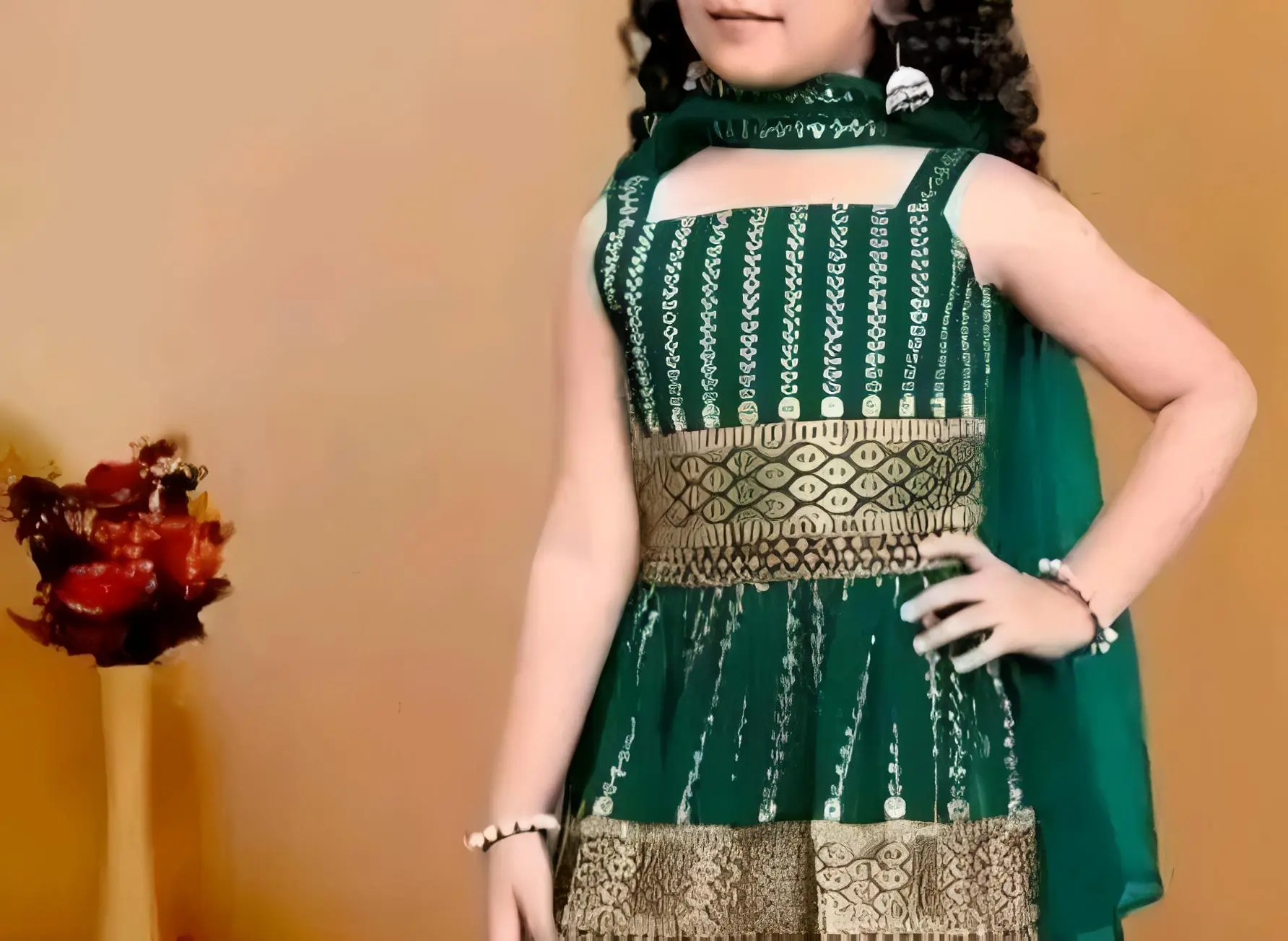 Girls sharara suit