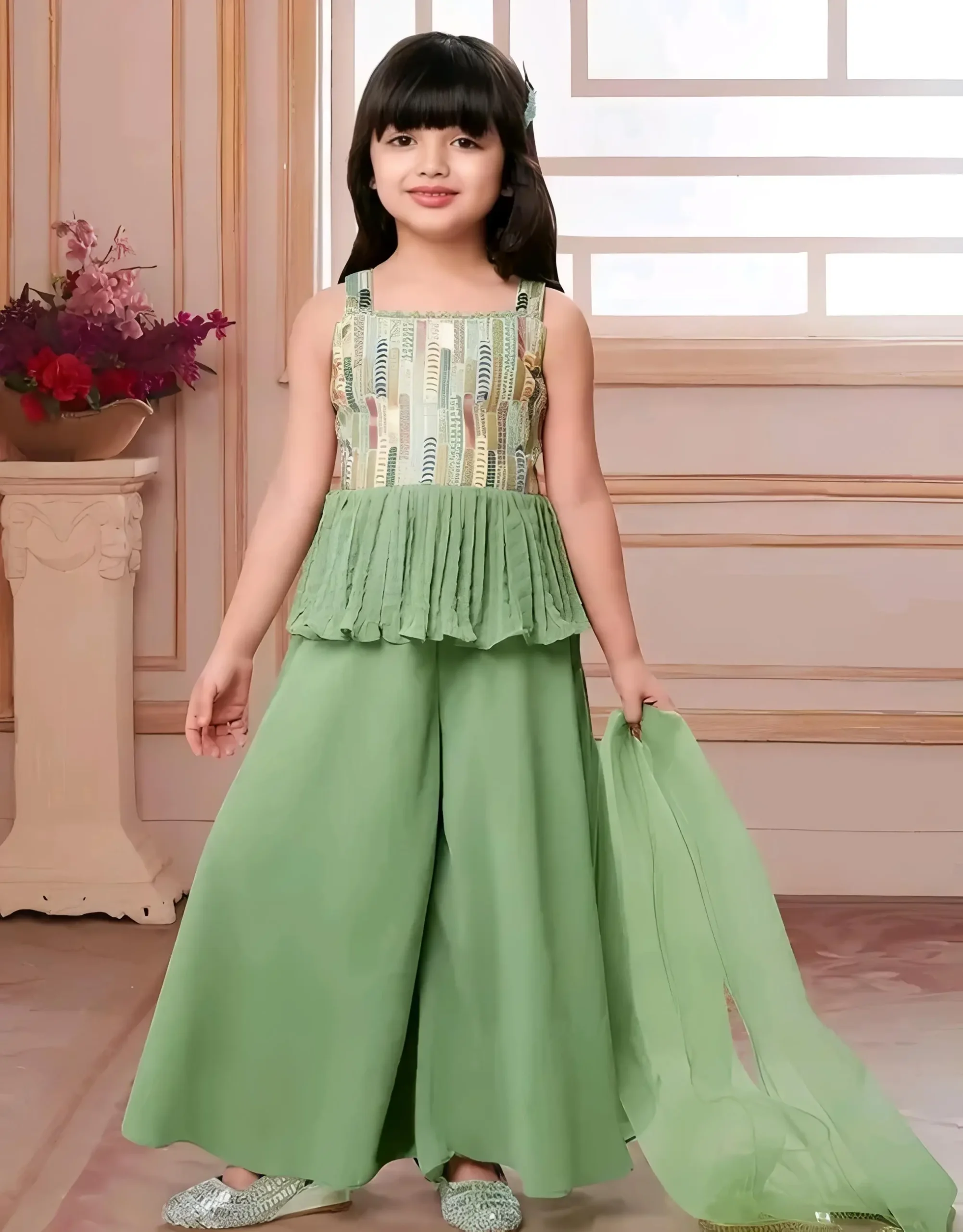 Fancy sharara set
