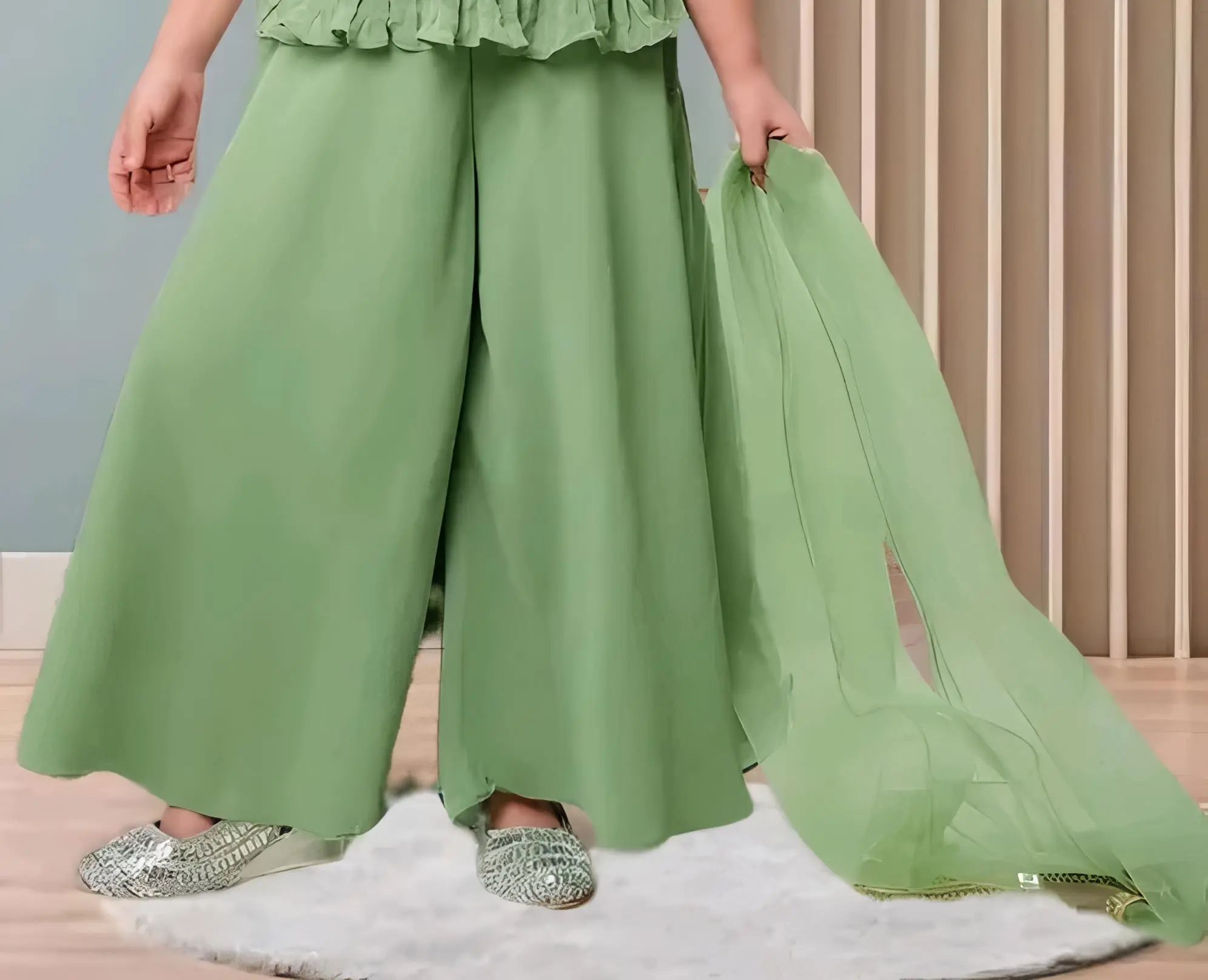 Fancy sharara set