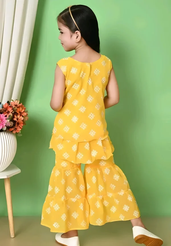 Cotton plazo kurta set