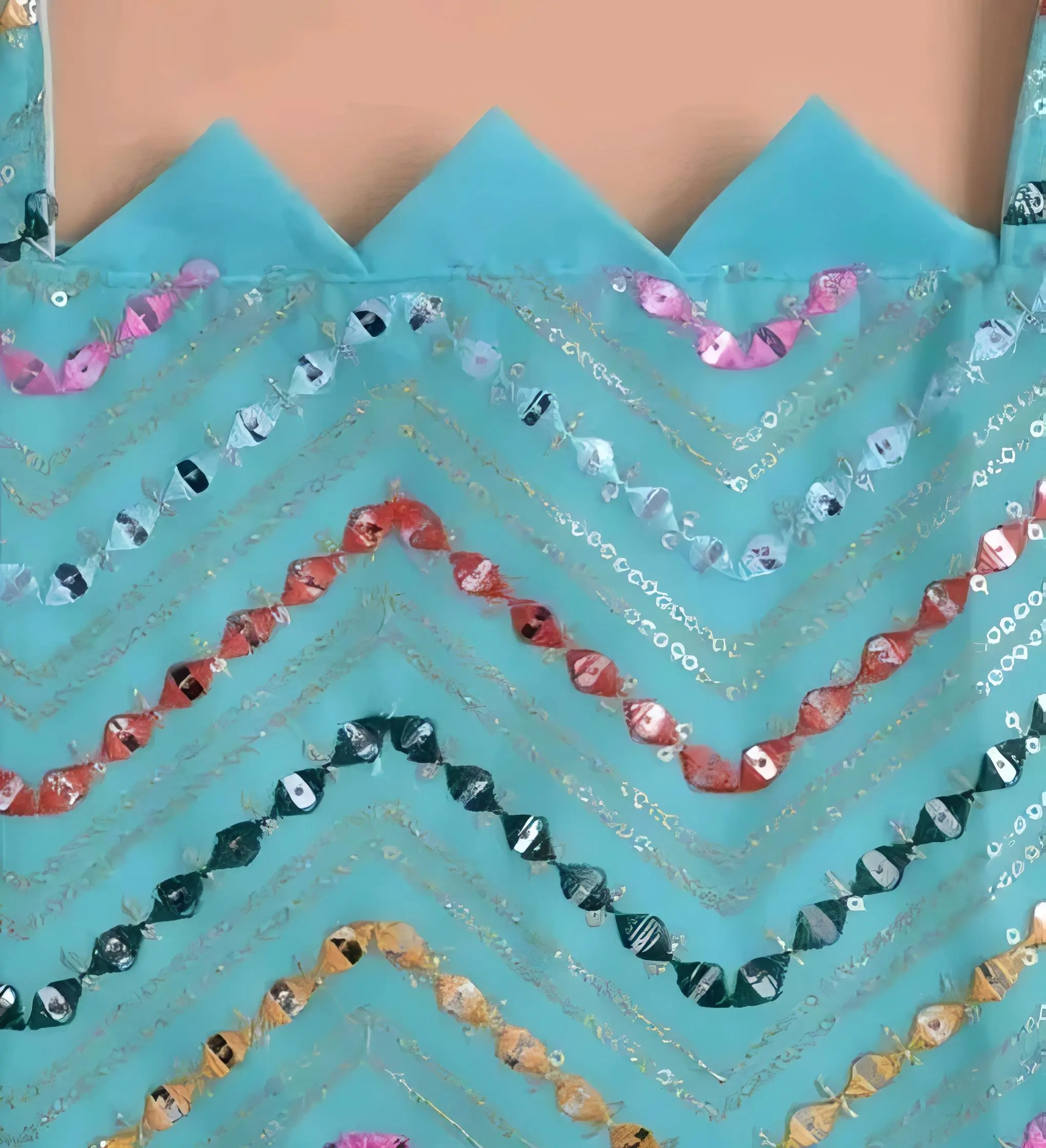 Fancy sharara set for baby girl