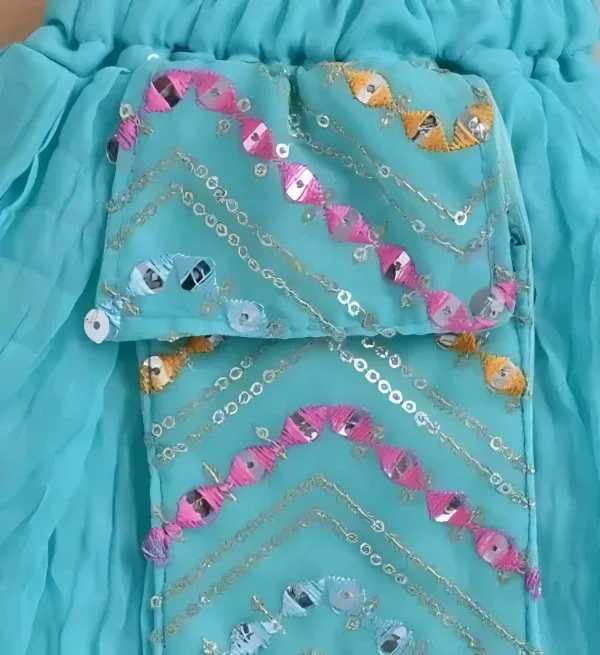 Fancy sharara set for baby girl