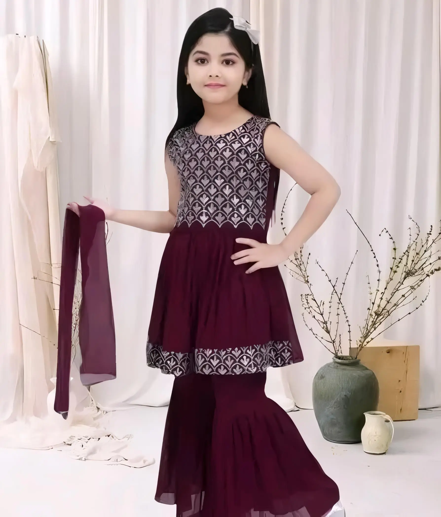 Stylish sharara set
